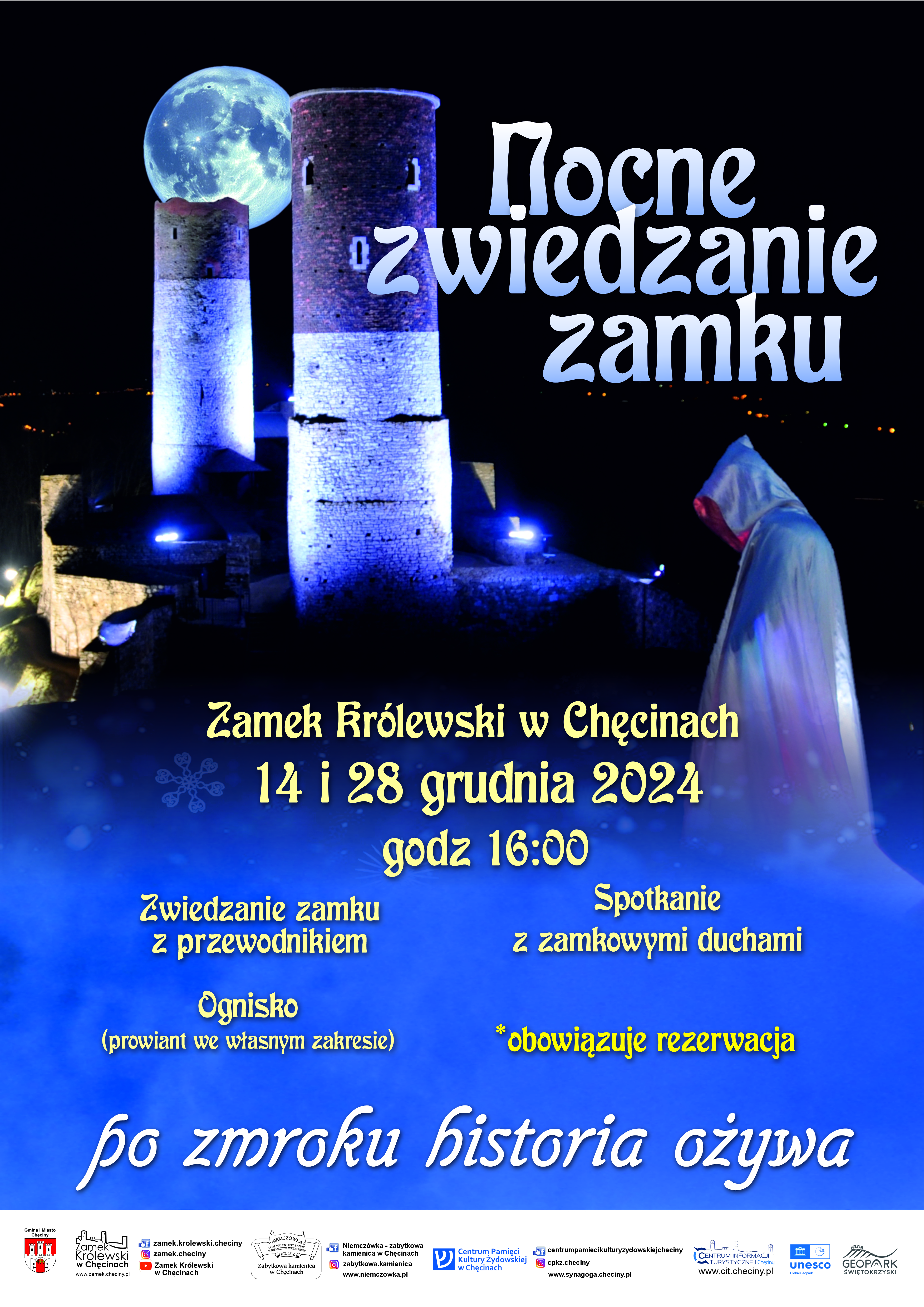 Nocne Zwiedzanie Zamku – Po Zmroku Historia Ożywa